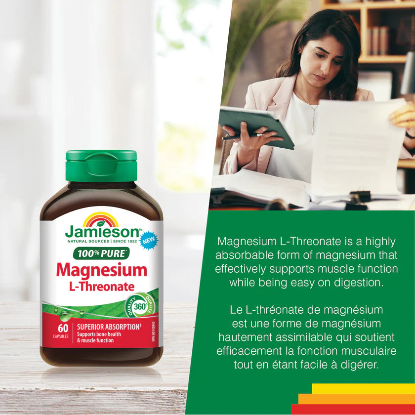 100% Pure Magnesium L-Threonate